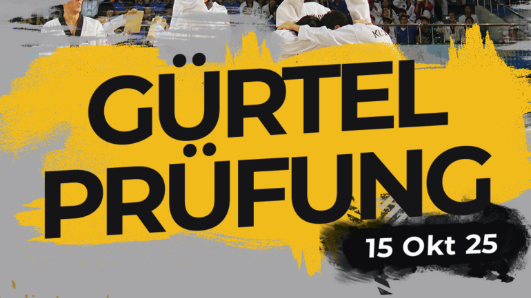 Gürtelprüfung Okt 2025: